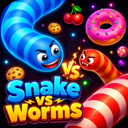 Snake vs Worms